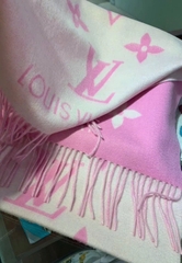 Khăn Louis Vuitton Hồng Cashmere