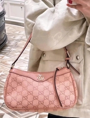 Kẹp Nách Gucci Small Hồng