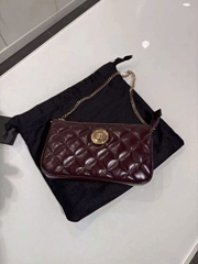 Túi Đeo Vai Versace Đỏ Mận