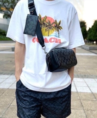 Túi Xách Coach Axel Crossbody Signature Canvas Sling Hycrid Bag