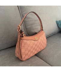 Kẹp Nách Gucci Small Hồng