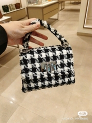 Furla 1927 Top Mini Vải Tweed