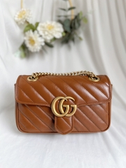 Gucci marmont nâu caramel