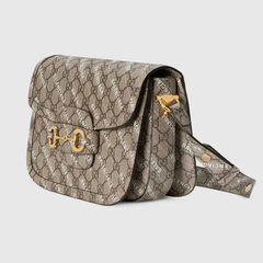 Túi Đeo Chéo Gucci The Hacker Project Small Horsebit 1955 Beige