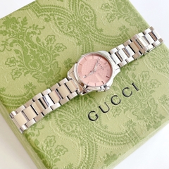 Đồng Hồ Gucci G-Timeless Pink Dial Stainless Steel Ladies Watch