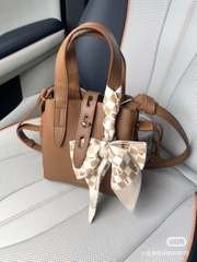 Túi Furla net mini cognac