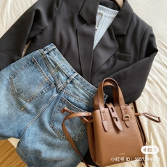Túi Furla net mini cognac