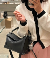 Túi Loewe puzzle đen small