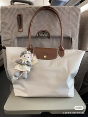 Túi  Longchamp Le Pliage Large Beige With Handle Paper