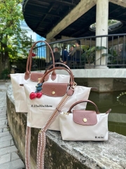 Túi  Longchamp Le Pliage Large Beige With Handle Paper