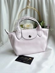 Longchamp xs da bê màu hồng phấn