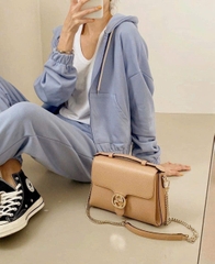 Túi Gucci Interlocking top handle