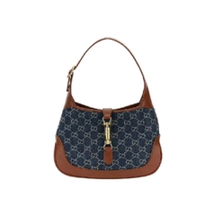 Túi Gucci Jackie denim xanh small