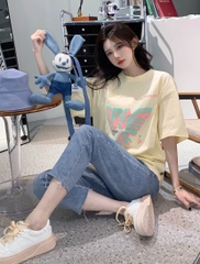 Giày Sneaker Gucci màu kem mix đế beige