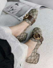Guốc Gucci Blonde pump