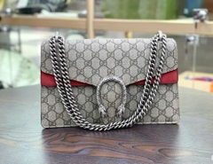 Gucci GG Supreme Dionysus Mini Bag With Red Detail