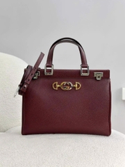 Túi Gucci Zumi Grainy Leather Top Handle Bag