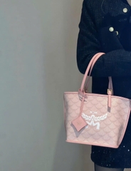 Túi Tote MCM Hồng