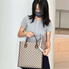Túi xách Tote Gucci interlocking