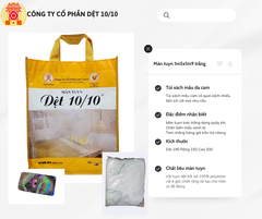 Màn mắc dây 1m5x1m9 trơn trắng