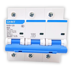 Aptomat CHINT NXB-125-3P-C 80A