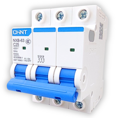 Aptomat CHINT NXB-63-3P-C 25A