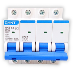 Aptomat CHINT NXB-63-4P-C 16A