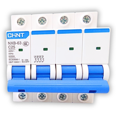 Aptomat CHINT NXB-63-4P-C 25A