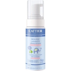 Sữa tắm gội tạo bọt Cattier 150ml ( 0m+)