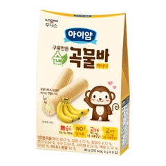 Bánh cuộn ngũ cốc Ildong vị chuối ( 9m )