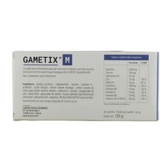 Tăng khả năng thụ thai cho nam Gametix M