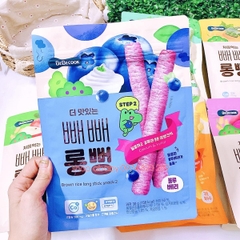 Bánh gạo lứt thanh dài Bebecook vị việt quất (12m+)