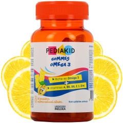 Kẹo dẻo Omega 3, vitamin A,B5,B6,E & Zinc 60v ( 3y+)