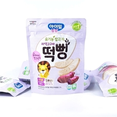 Bánh gạo hữu cơ ildong vị khoai lang tím ( 5m+)
