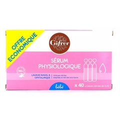 Nước muối sinh lý Physiologique 40x5ml ( 0m+)