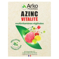 Vitamin tổng hợp từ thực vật AzinC Vitalité 30v