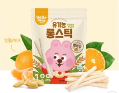 Bánh ăn dặm hữu cơ Bebedang vị quýt, gạo ( 5m+)