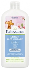 Dầu vệ sinh thay bỉm Natessance 500ml ( 0m+)