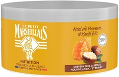 Mặt nạ tóc Marseillais 96% tự nhiên, mật ong và hạt mỡ hữu cơ