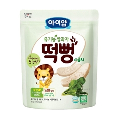 Bánh gạo hữu cơ ildong vị rau bina ( 5m+)