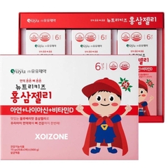 Thạch hồng sâm Yuyu cho bé từ 8 tháng ( 60 gói )