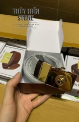 Dây Lưng Nam Kiểu Quân Đội Khóa Tự Động Mặt Sao Vàng