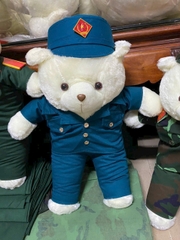 Gấu bông mặc quân phục chiến sĩ dễ thương làm quà tặng