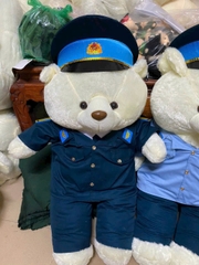 Gấu bông mặc quân phục chiến sĩ dễ thương làm quà tặng