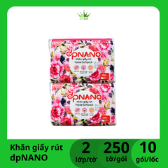 Khăn giấy rút lớn dpNano (250 tờ)