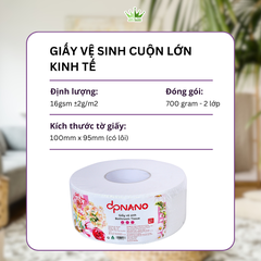 GVS cuộn lớn dpNano 700g tiết kiệm (2 lớp)