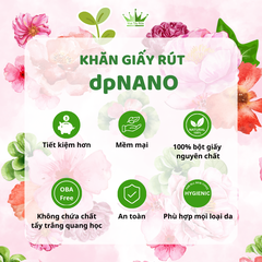 Khăn giấy rút lớn dpNano (250 tờ)
