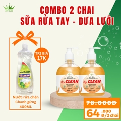 Sữa rửa tay dpCLEAN 480ml - Dâu