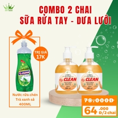 Sữa rửa tay dpCLEAN 480ml - Dâu