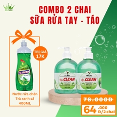 Sữa rửa tay dpCLEAN 480ml - Dâu